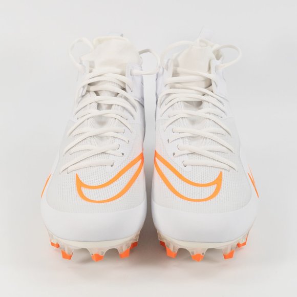 Nike Alpha Huarache 8 Elite LAX \'White Orange\' CW4447-102 size 12.5